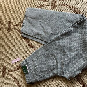 Wild fable Mid Rise  90s relaxed straight Gray and silver bling Patterned Jeans